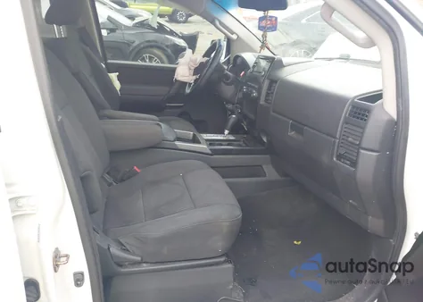 2014 Nissan Titan Sv из США, поврежденный, VIN 1N6BA0ED3EN505409